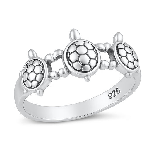 Silver Ring - Turtle