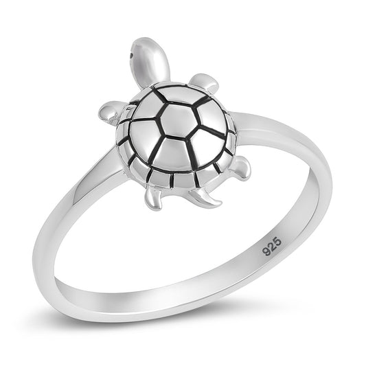 Silver Ring - Turtle