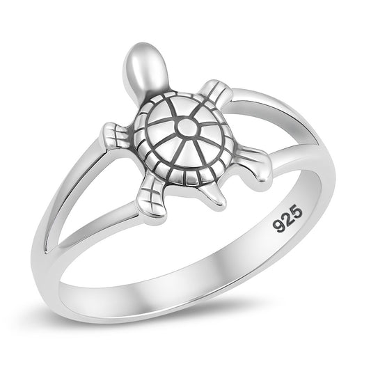 Silver Ring - Turtle