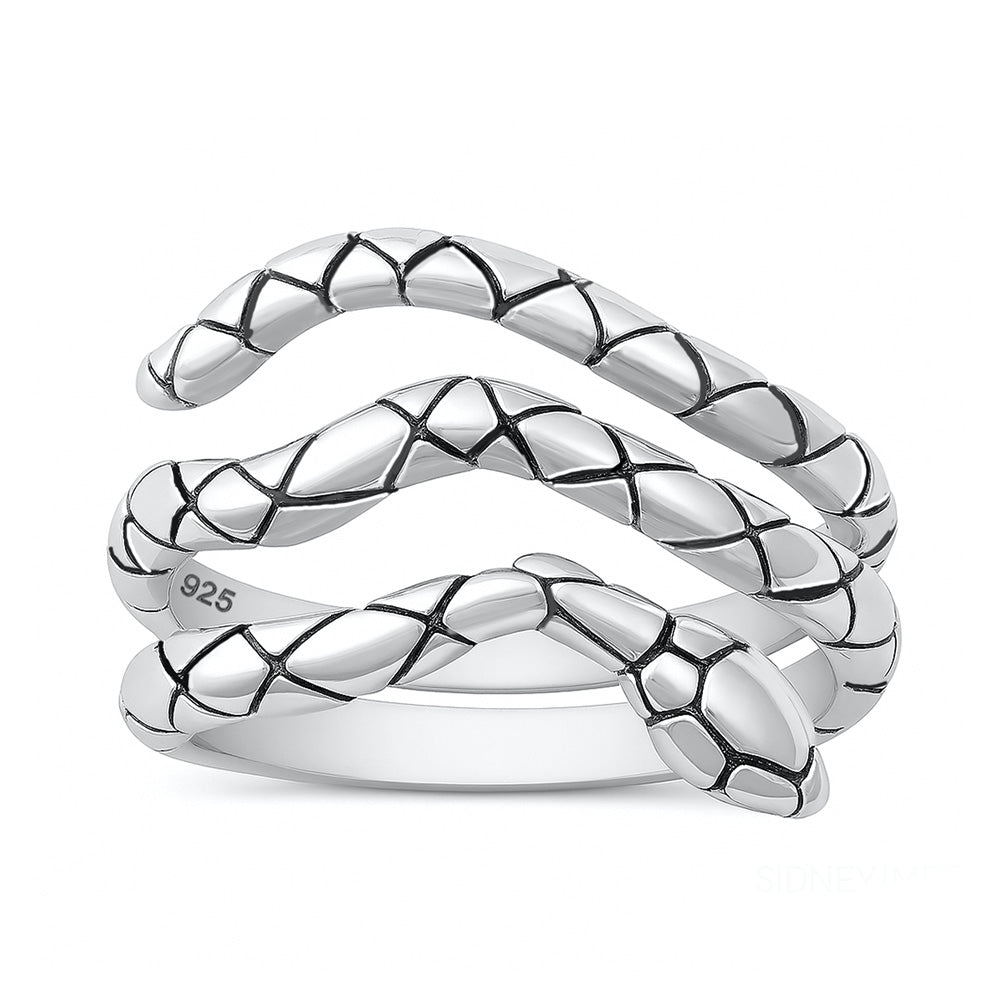 Silver Ring - Snake