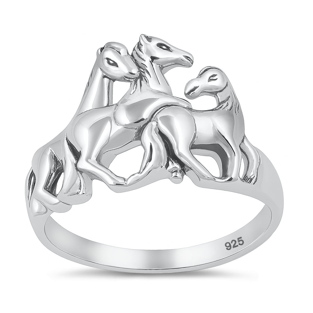 Silver Ring - Horse