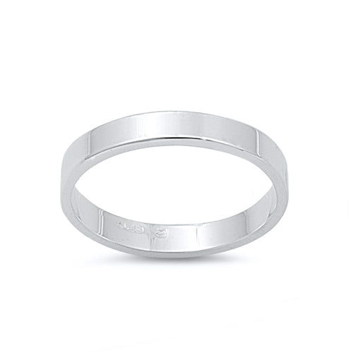 photo of Silver Ring - Cigar Band - 3mm