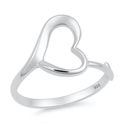 Silver Ring - Heart