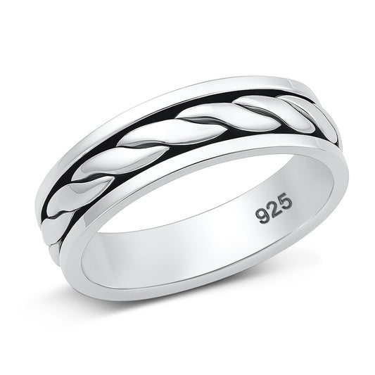 Silver Spinner Ring