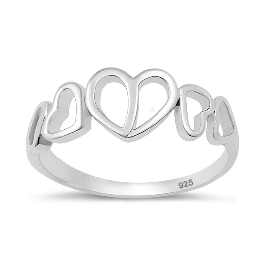 Silver Ring - Heart