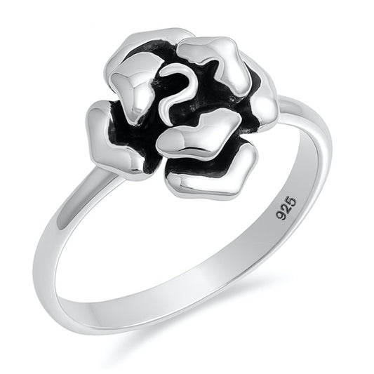 Silver Ring - Plumeria