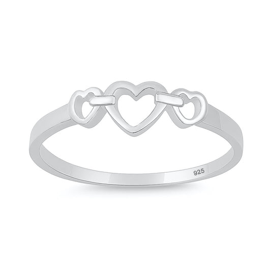 Silver Ring - Heart