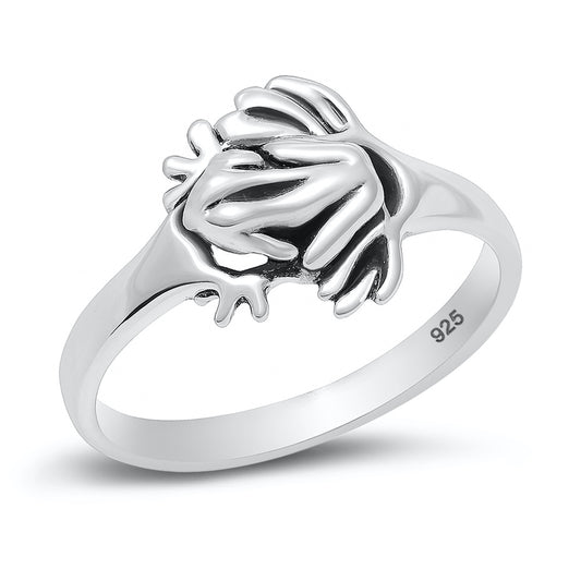 Silver Ring - Frog