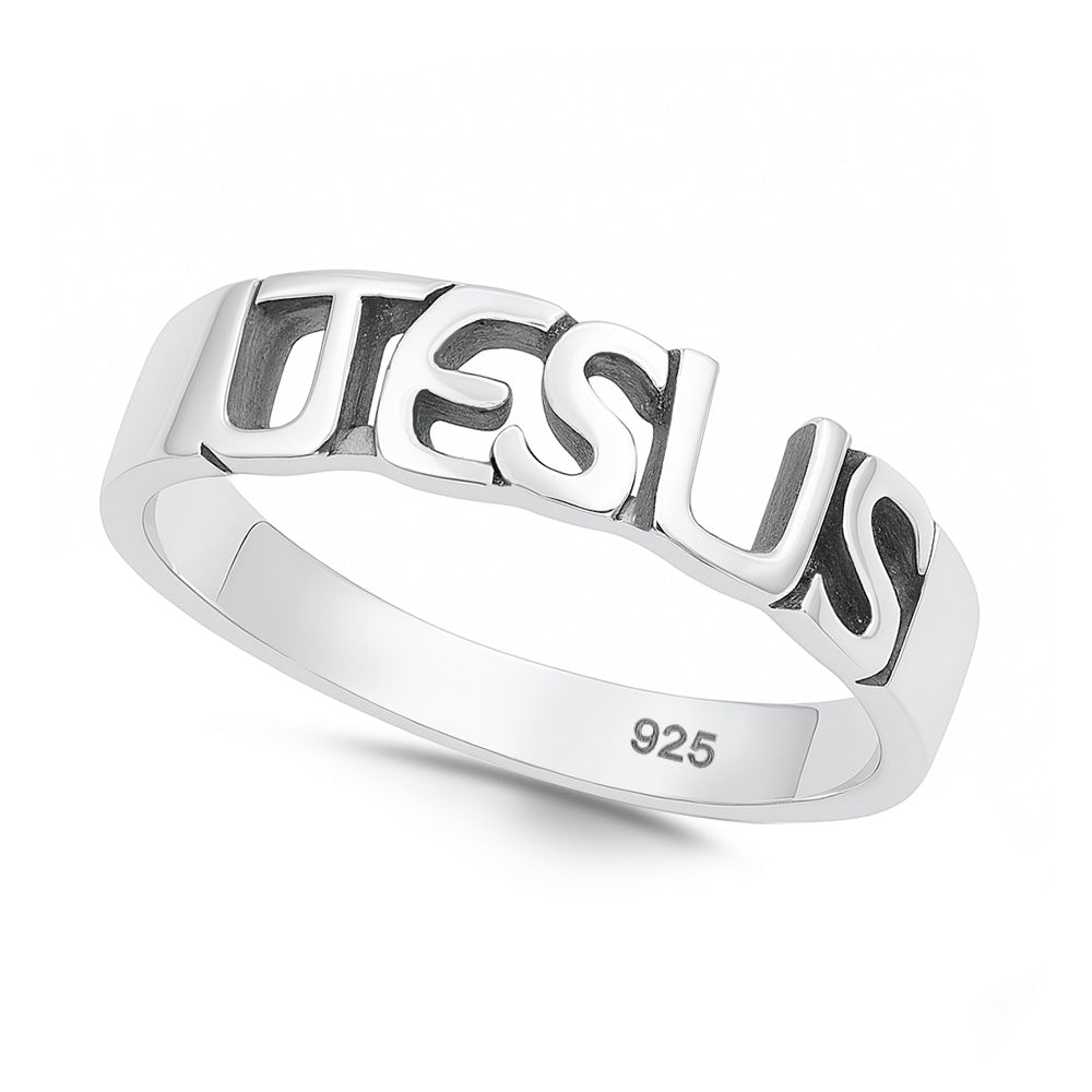 Silver Ring - Jesus