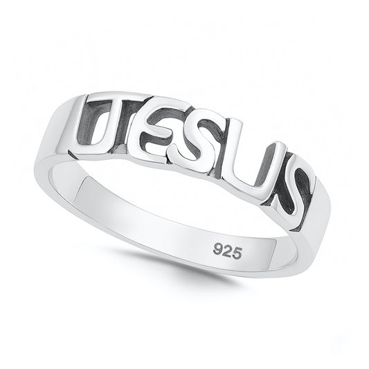Silver Ring - Jesus