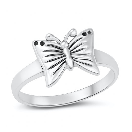 Silver Ring - Butterfly
