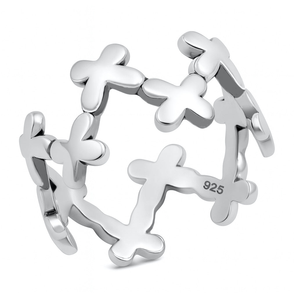 Silver Ring - Butterfly Link