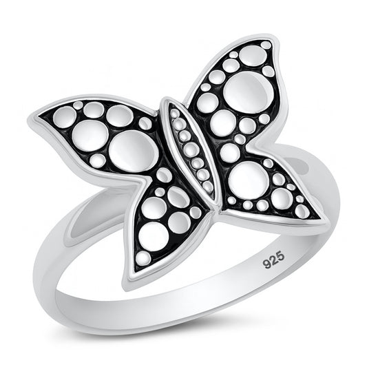 Silver Ring - Butterfly