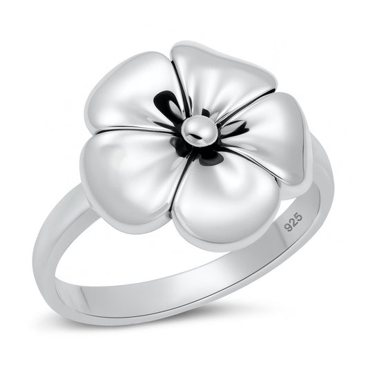 Silver Ring - Flower