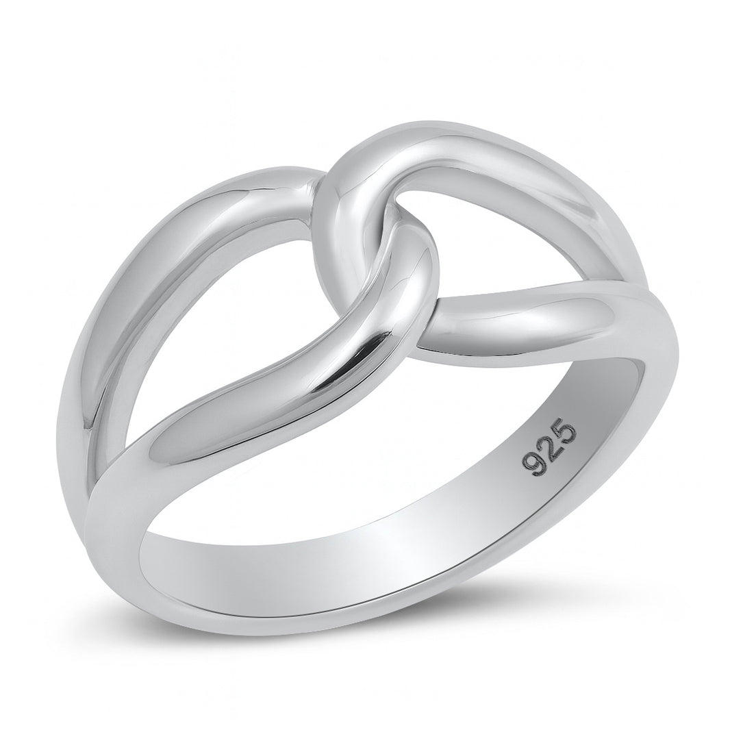 Silver Endless Love Ring