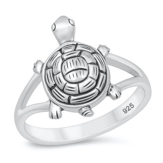 Silver Ring - Turtle
