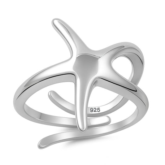 Silver Ring - Starfish