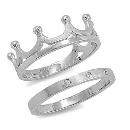 Silver Ring - Crown