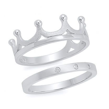 Silver Ring - Crown