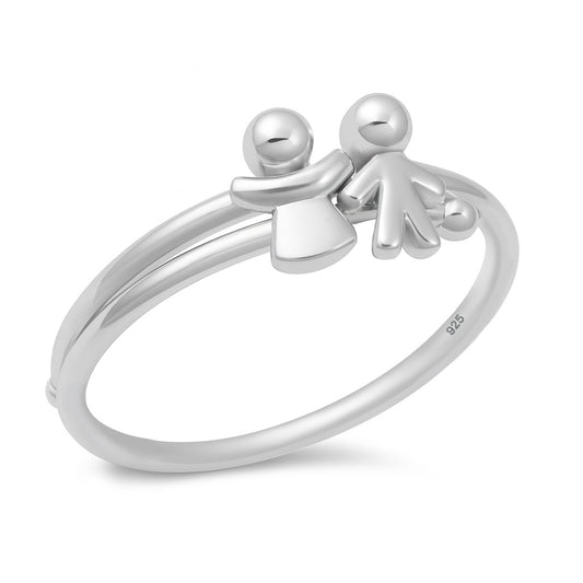 Silver Ring - Boy-Girl
