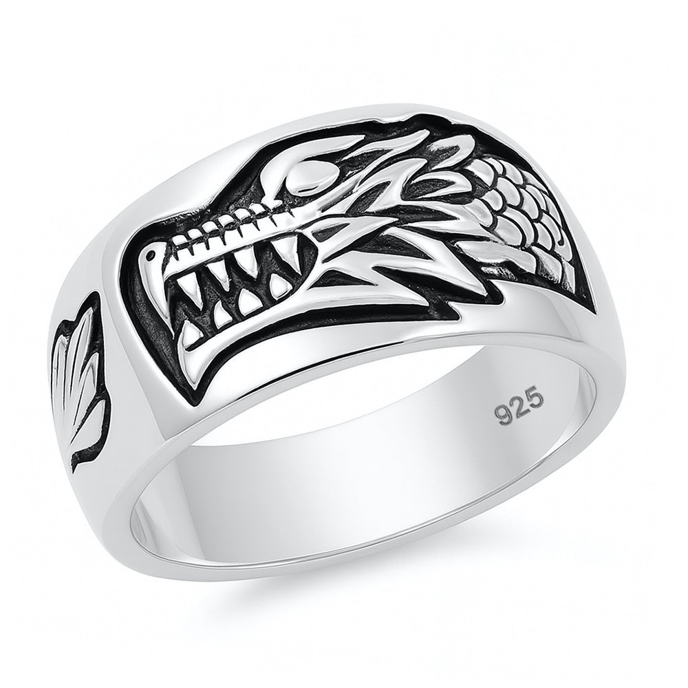 Silver Ring - Dragon