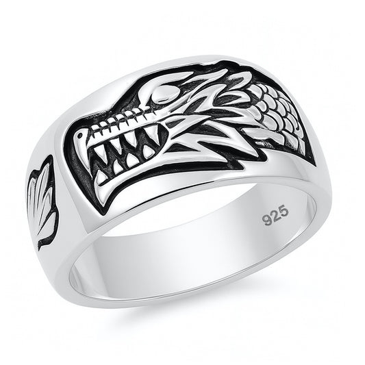 Silver Ring - Dragon