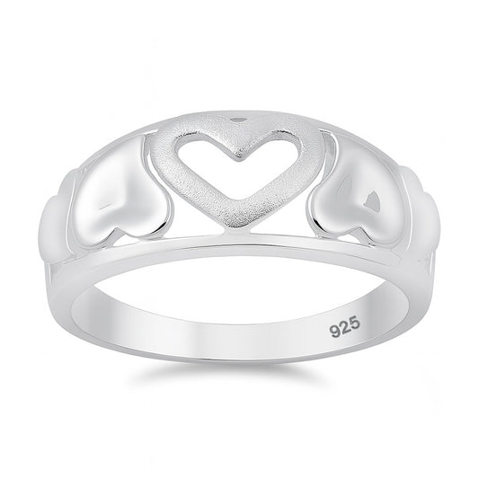 Silver Ring - Heart