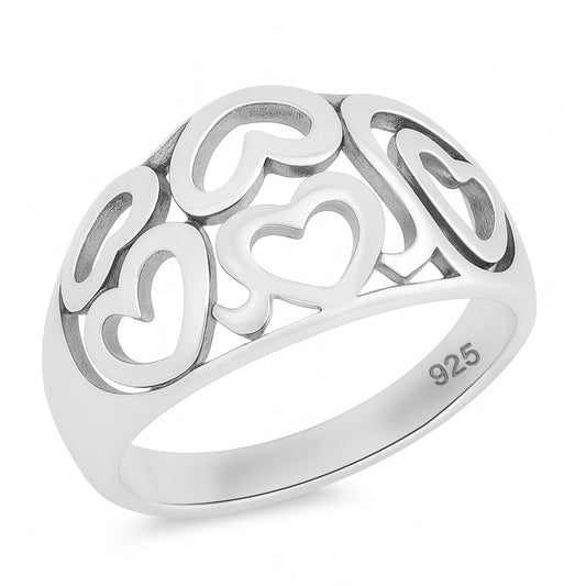 Silver Ring - Heart