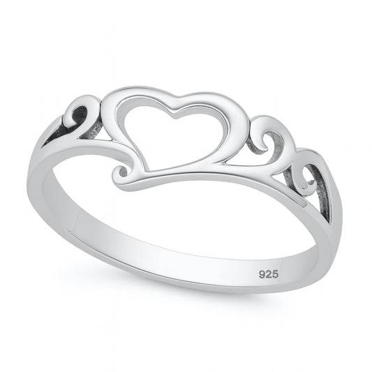 Silver Ring - Heart