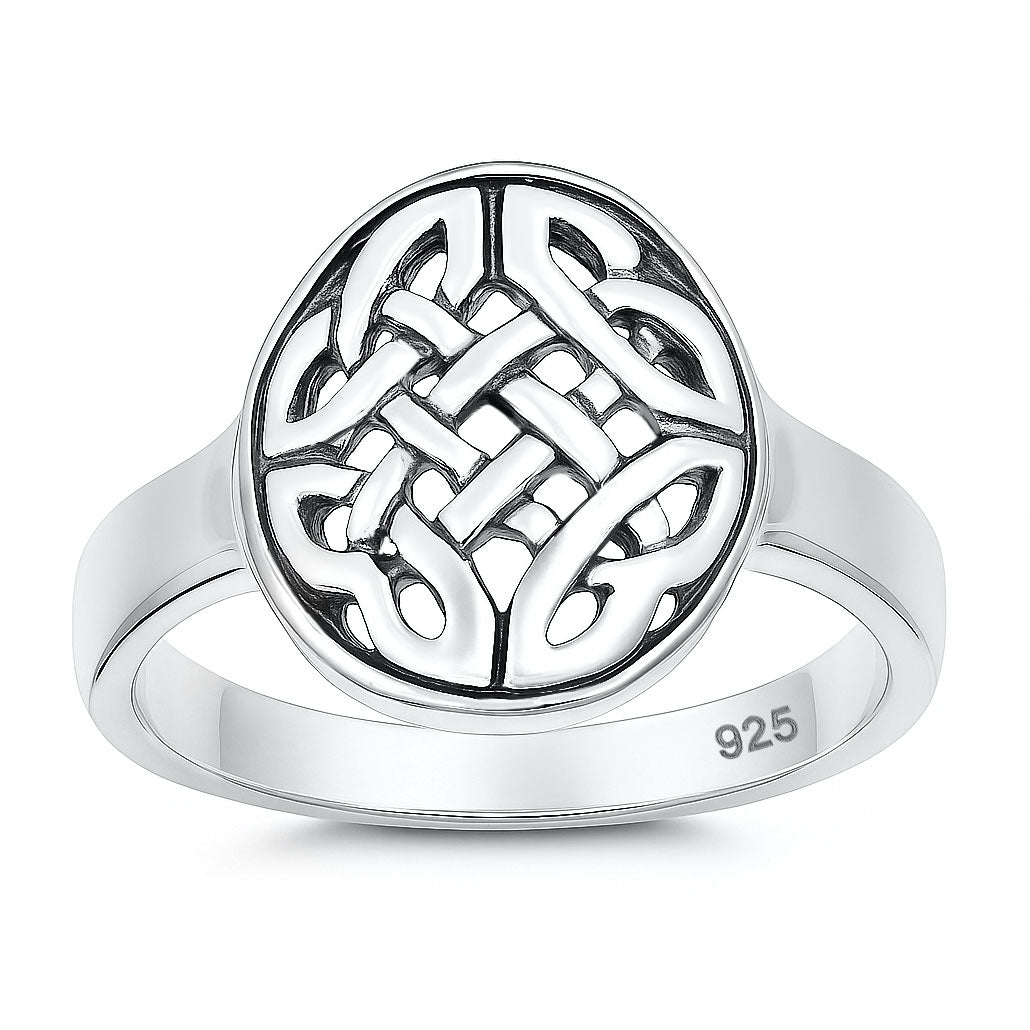 Silver Ring - Celtic Design