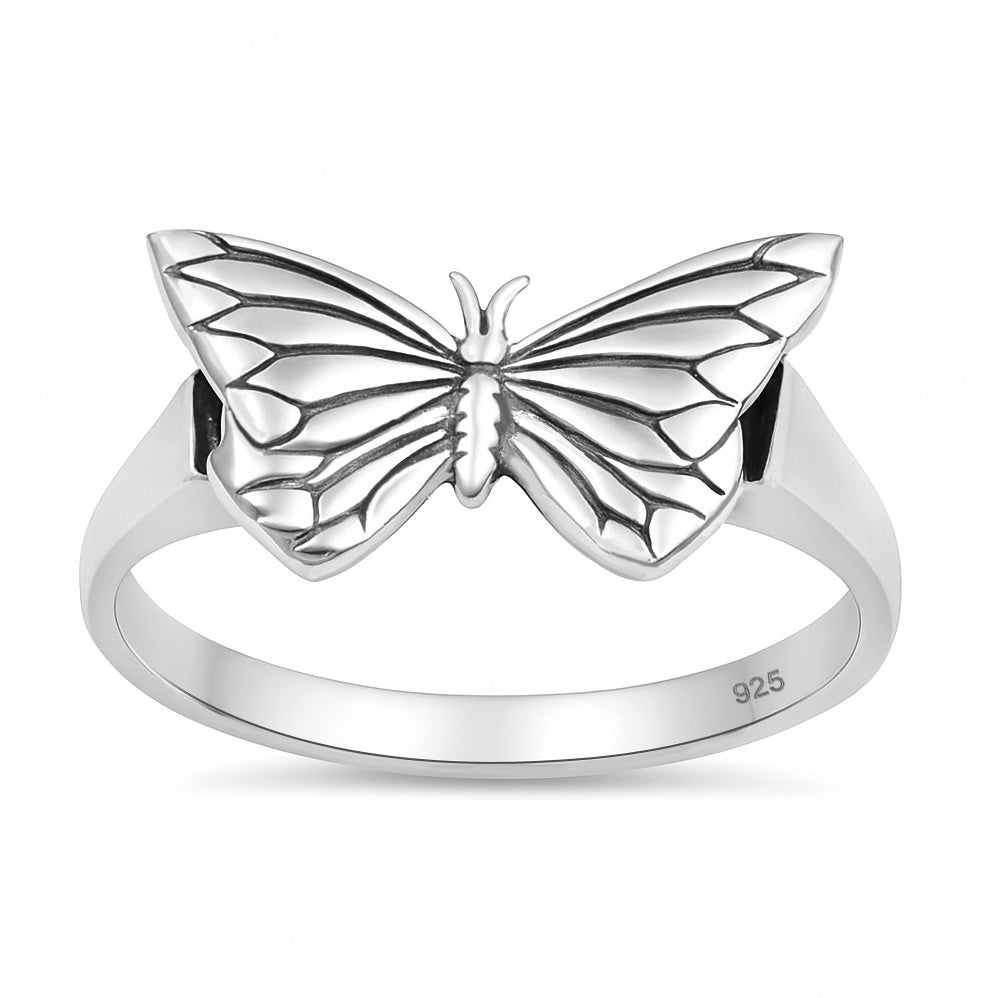 Silver Ring - Butterfly