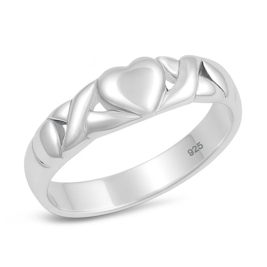 Silver Ring - Heart