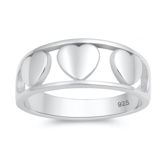 Silver Ring - Heart