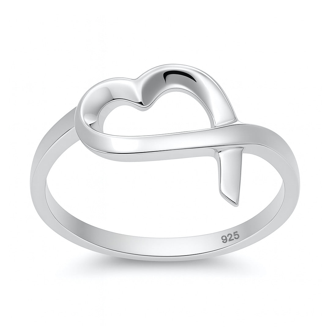 Silver Ring - Heart