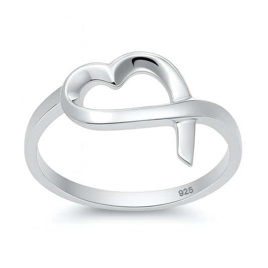 Silver Ring - Heart