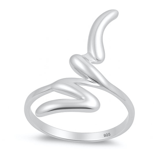 Silver Wave Ring