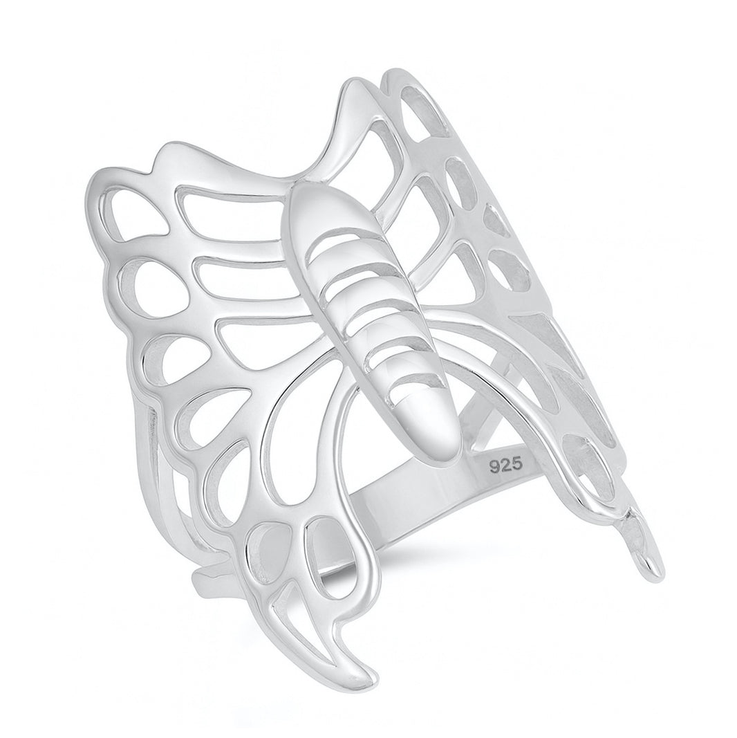 Silver Ring - Butterfly