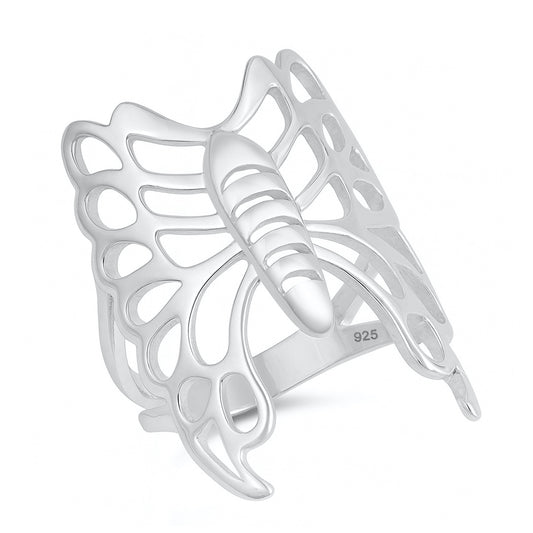 Silver Ring - Butterfly