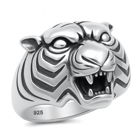 Silver Ring - Tiger