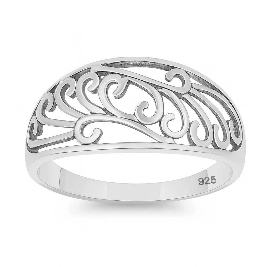 Silver Filigree Ring