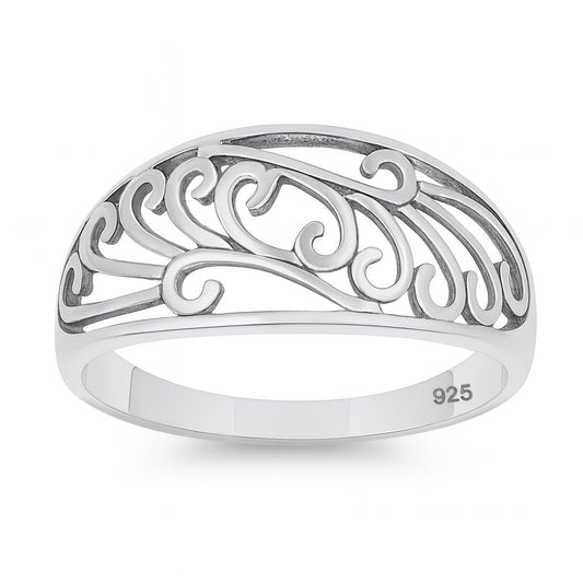 Silver Filigree Ring