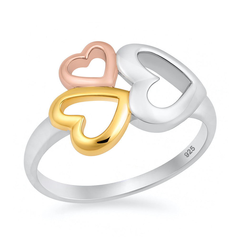 Silver Ring - Tri-Tone