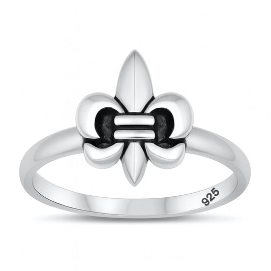 Silver Ring - Fleur De Lise