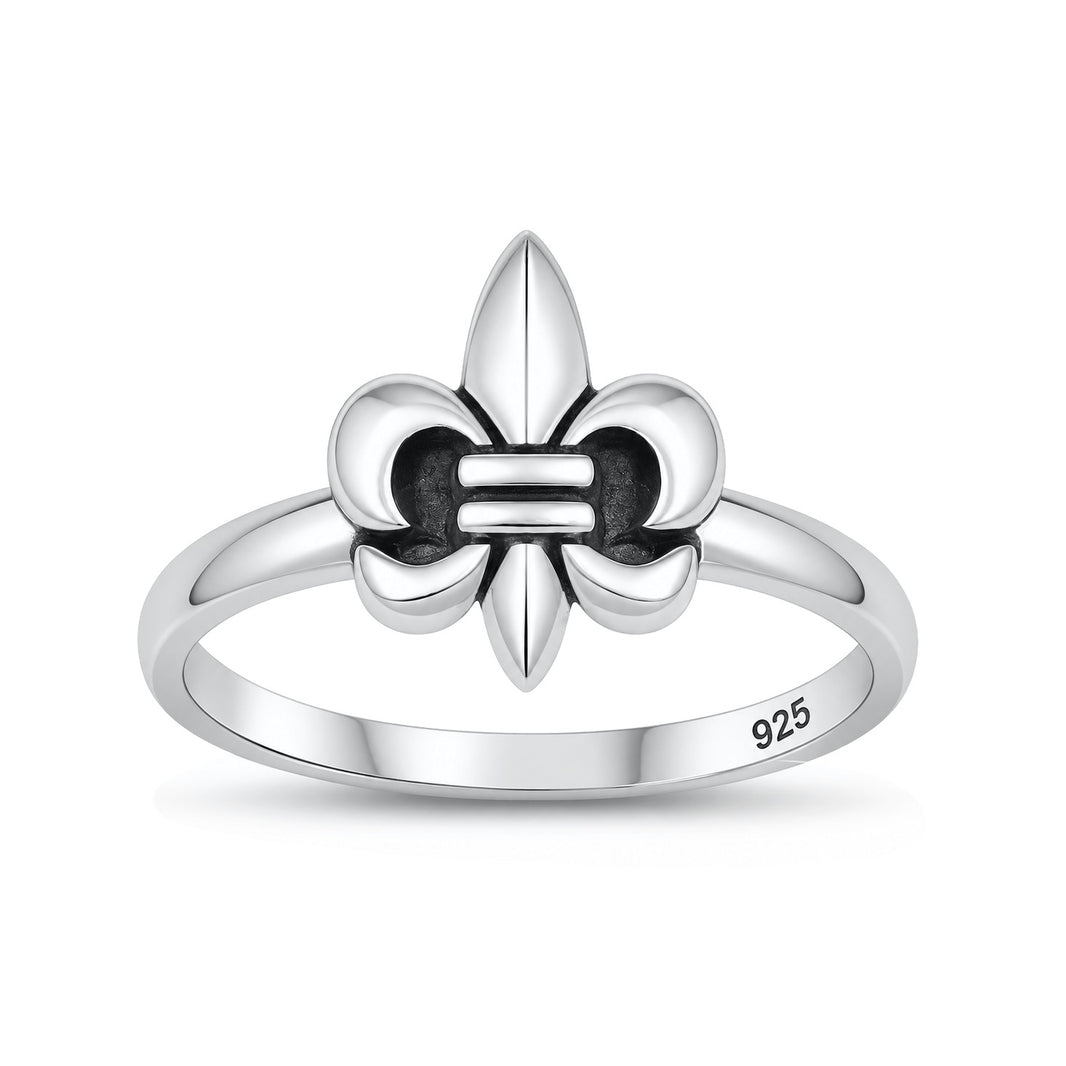 Silver Ring - Fleur De Lise