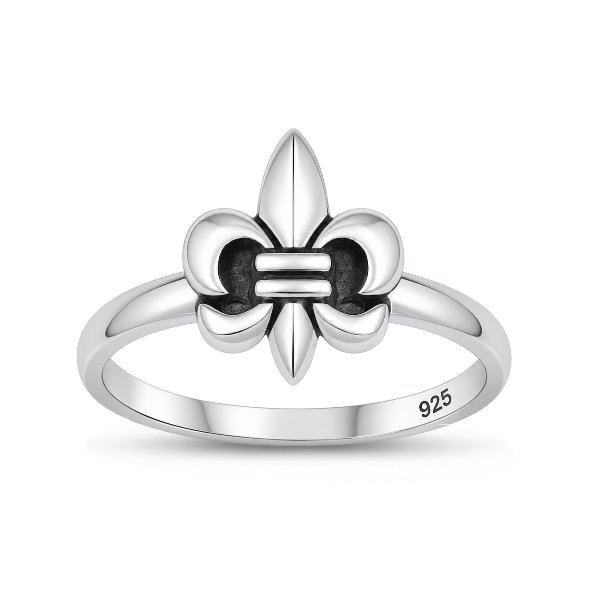 Silver Ring - Fleur De Lise