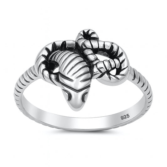 Silver Ring - Snake