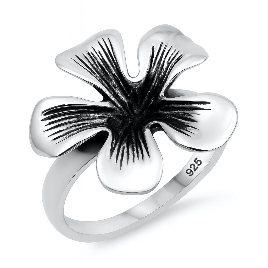 Silver Ring - Flower