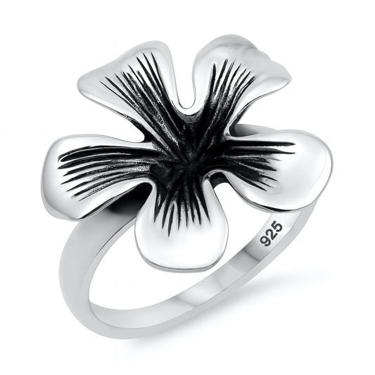 Silver Ring - Flower