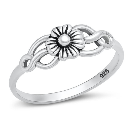 Silver Ring - Flower