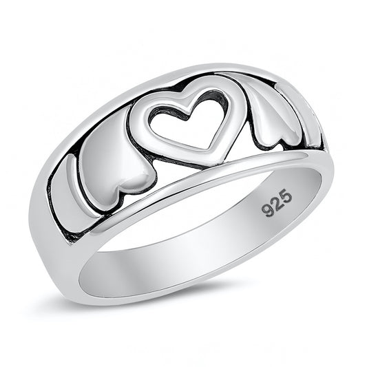 Silver Ring - Heart
